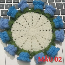 MÓC LEN - TREND THẢM HOA (bản lót ly - mini) - Net width: 10cm, Gross width: 15cm 436624
