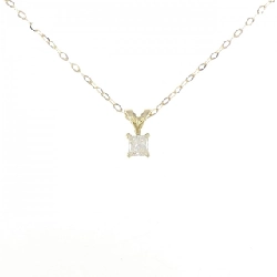 K18YG Dây chuyền kim cương 0.20CT - Hàng hiệu Chính hãng