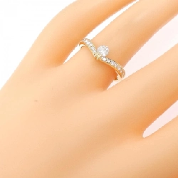 Nhẫn kim cương K18YG 0.20CT - Hàng hiệu Authentic 854971