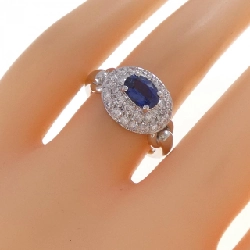 Nhẫn Sapphire PT900 0.88CT - Hàng hiệu Chính hãng 852205