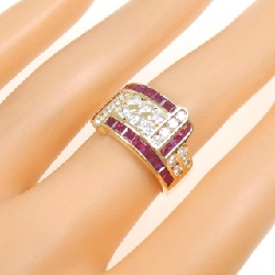 Nhẫn Ruby 750YG 1.77CT - Hàng hiệu Chính hãng 852874