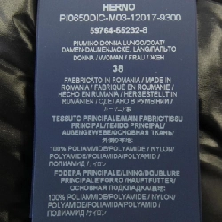 Herno PI0650DIC 9300 Áo khoác lông 631261
