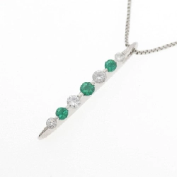 Dây chuyền ngọc lục bảo PT900/PT850 0.24CT - Hàng hiệu Authentic 860969