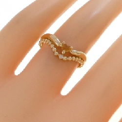 Nhẫn Citrine Hình Trái Tim K18YG - Hàng hiệu Chính hãng 852364