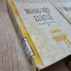Hoàng việt luật lệ | nguyễn văn thành. Vũ trinh. Trần hựu | 1994 1012803