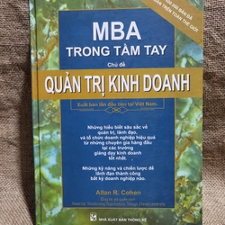 MBA Trong Tầm Tay - Chủ Đề Quản Trị Kinh Doanh (Tái Bản 2016)

 302056