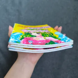 Thử nghiệm trăm lần biến đổi (4 tập) - Sách thay đổi trang phục, tô màu cho bé 592507
