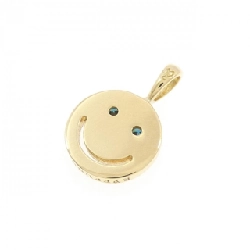 Mặt dây chuyền nhỏ hình mặt cười kim cương - Hàng hiệu Authentic 845310