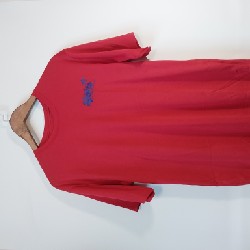 Áo phông nam oversize màu đỏ size L