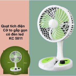 Quạt Tích Điện Gấp Gọn Đa Năng 5811 73097