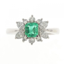 Nhẫn Emerald PT900 0.31CT 670579