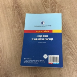 Giáo trình lý luận chung về nhà nước và pháp luật - Đại học Luật 478496
