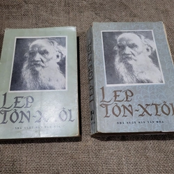 Chuyên luận về Lev Tolstoy _ 1978_ hơn 1000 trang, phụ bản in giấy cứng