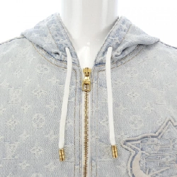 Áo khoác denim LOUIS VUITTON NBA Zip Through Hoodie HLA01WUZD - Hàng hiệu Chính hãng 891898