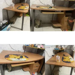 bàn học size lớn 2 tầng gỗ ép