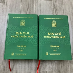 Địa chí thừa thiên huế. 2 tập phần văn hoá. 999