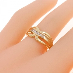 Nhẫn kim cương K18YG 0.13CT 669152