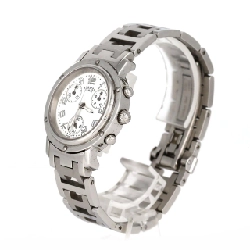 Hermès Clipper Chronograph CL1.310 SS Quartz - Hàng hiệu Authentic 874624