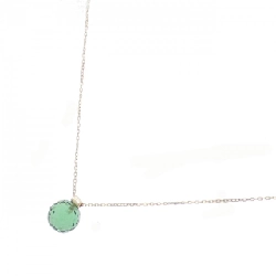 K10WG 合成クオーツ ネックレス - Hàng hiệu Authentic 861294