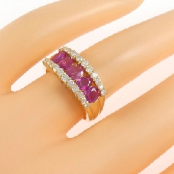 Nhẫn Ruby K18YG 1.30CT - Hàng hiệu Chính hãng 853355