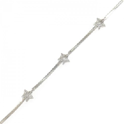 K18WG Sao Kim Cương Vòng Tay 0.10CT - Hàng hiệu Chính hãng 877772