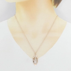 750PG/K18PG Dây chuyền kim cương 0.273CT - Hàng hiệu Chính hãng 860464