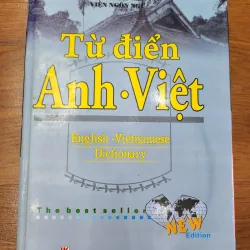 Sách Từ điển Anh Việt - Việt Nam Lần 2 Nháy Bìa Cứng Mới 90%