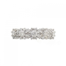 Nhẫn kim cương hoa K18WG 0.40CT - Hàng hiệu Authentic 848445