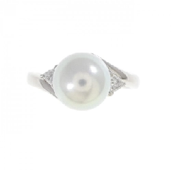 Nhẫn ngọc trai Akoya PT900 8.5mm - Hàng hiệu Authentic 851378