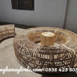 Ghế mây cao cấp uốn lượn 469434
