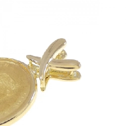 K18YG(khung) Dây chuyền đồng xu kim cương 0.01CT - Hàng hiệu Chính hãng 862181