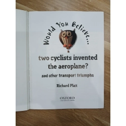 Would You Believe... two cyclists invented the aeroplane?! - Richard Platt 547744