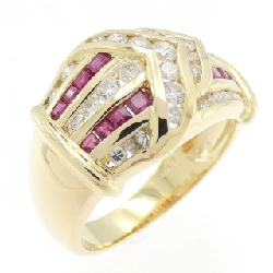 Nhẫn ruby K18YG 0.55CT