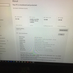 dell 3505 i7 6700 ssd256 ram 32 447571