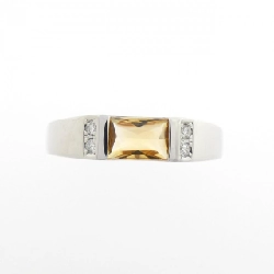 Nhẫn Citrine K18WG 0.52CT 666188