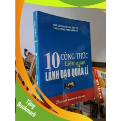 (TẶNG BOOKMARK) 10 công thức liên quan lãnh đạo quản lí mới 80% Thiếu tướng Phạm Hồng Cử RBK0308 KỸ NĂNG