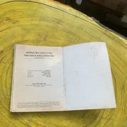 TRÒ CHƠI LÝ THÚ THEO BÁCH KHOA KHOA HỌC- phạm cao hoàn biên dịch  782013