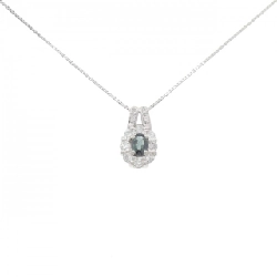 Dây chuyền Alexandrite PT900/PT850 0.22CT - Hàng hiệu Chính hãng