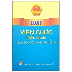 Luật Viên Chức (Hiện Hành) (Sửa Đổi, Bổ Sung Năm 2019) - Quốc Hội 189715