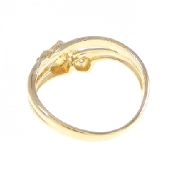 Nhẫn Citrine K18YG hình trái tim 669782