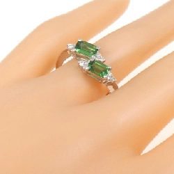 Nhẫn Garnet Xanh PT 1.00CT - Hàng hiệu Chính hãng 856095