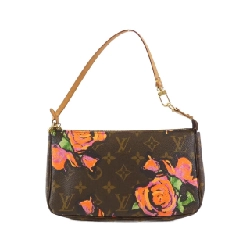 Túi xách Louis Vuitton Monogram Rose (Stephen Sprouse) Pouch Accessories M48615