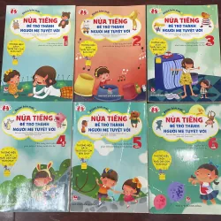 Combo 6 quyển : NỬA TIẾNG ĐỂ TRỞ THÀNH NGỪOI MẸ TUYỆT VỜI - sách nuôi dạy con bán chạy 