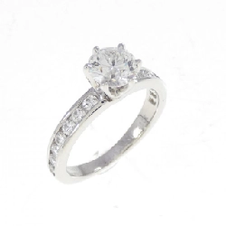 Nhẫn Tiffany Beads Setting 0.48CT - Hàng hiệu Chính hãng