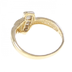 Nhẫn kim cương K18YG 0.25CT 666480