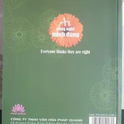 Ai Cũng Nghĩ Mình Đúng 737672