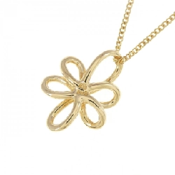 K18YG Hoa Đá Kim Cương Dây Chuyền 0.02CT - Hàng hiệu Chính hãng 859549