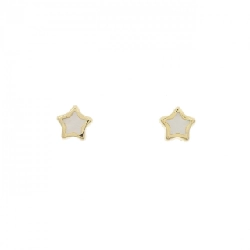 Bông tai Mẹ ngọc trai 750YG - Hàng hiệu Authentic