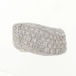 Nhẫn kim cương Pavé K18WG 2.50CT - Hàng hiệu Chính hãng 852553