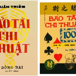 Sách  bảo Tài Chi Thuật  trọn bộ 